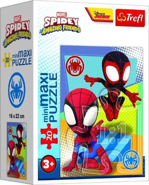 Minipuzzle Spidey i jego niesamowici przyjaciele
