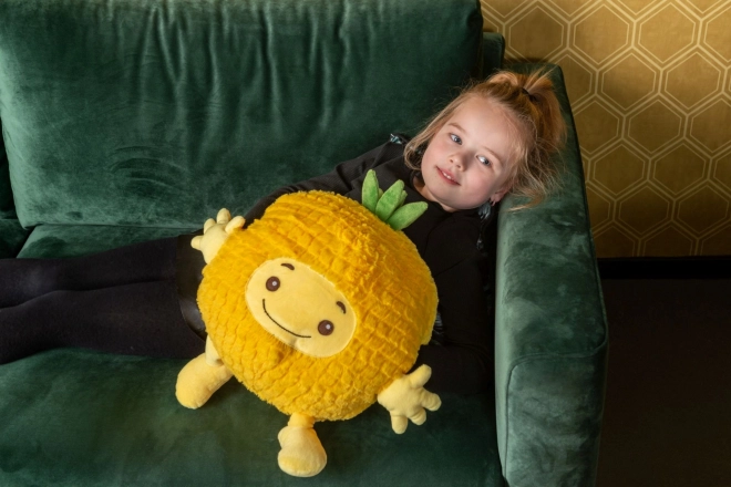 Cozy Noxxiez HW751 Ananas - ciepła pluszowa poduszka 3 w 1