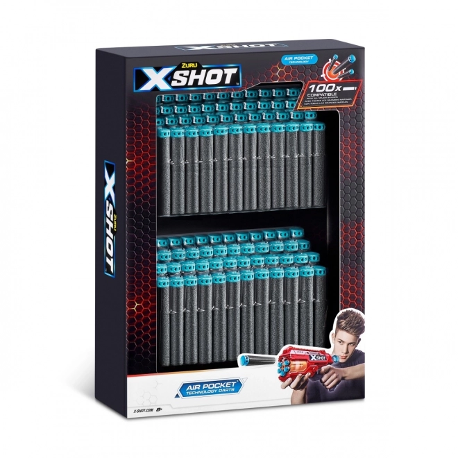 Zestaw 100 piankowych naboi X-Shot Excel
