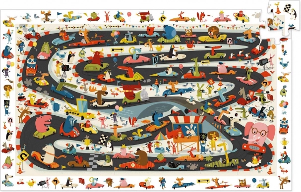 Wyszukiwanka puzzle Rallye
