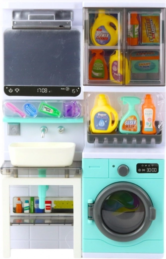 Realistyczna pralka ze światłami i dźwiękami