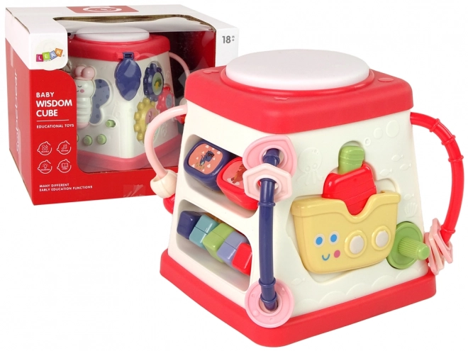 Edukacyjna kostka dla dzieci Happy Melodies Lights Butterfly