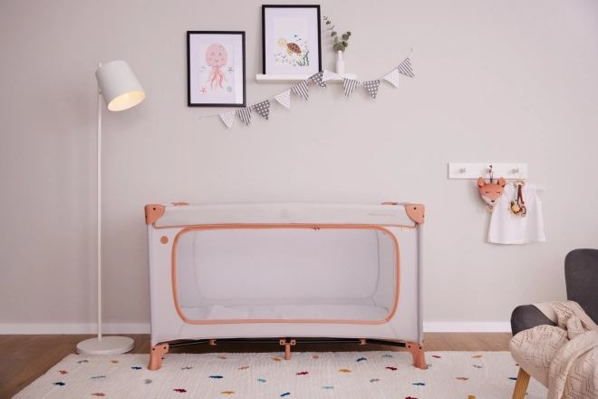 Dziecięce łóżeczko turystyczne Hauck Dream N Play Plus Dusty Cork
