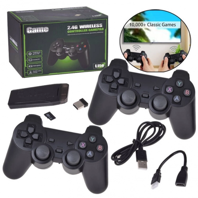 Retro konsola do gier z HDMI i 2 kontrolerami