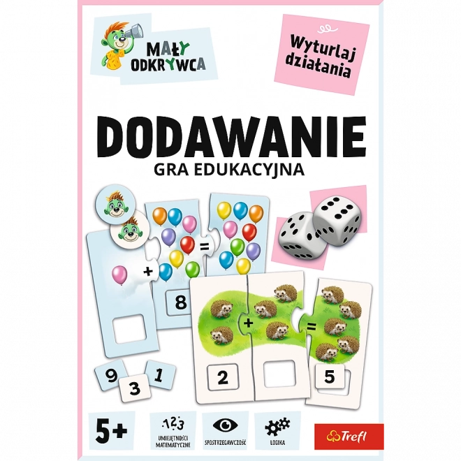 Gra - Dodawanie/Mały Odkrywca Trefl