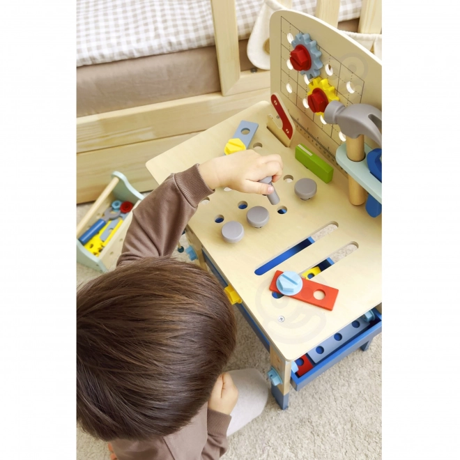 Drewniany stół roboczy Tooky Toy