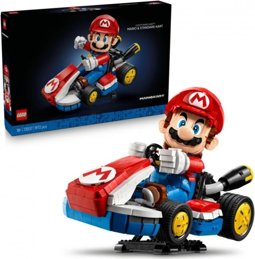 klocki nintendo super mario – mario w standardowym kartingu