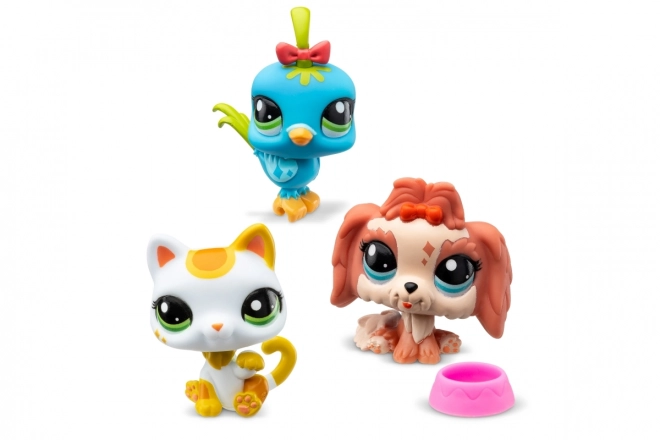 Littlest Pet Shop figurki 3 sztuki