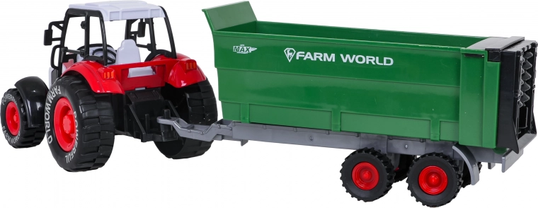 Odłączana przyczepa z wysokimi burtami