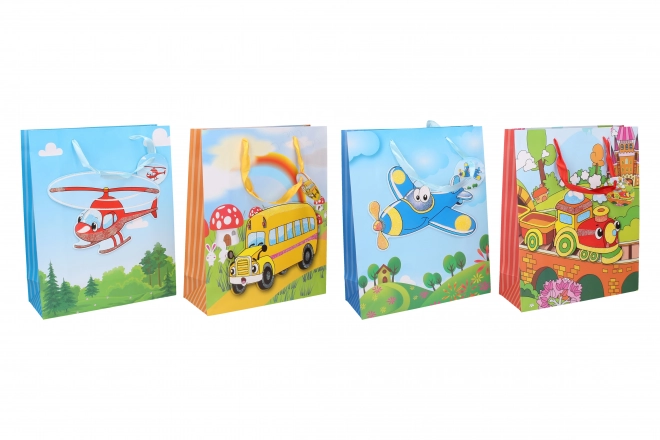 Torba upominkowa M 26x32x10 cm Dziecięca 3D