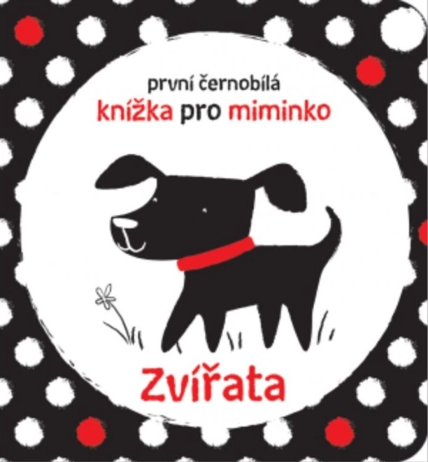 pierwsza czarno-biała książeczka dla niemowląt – zwierzęta