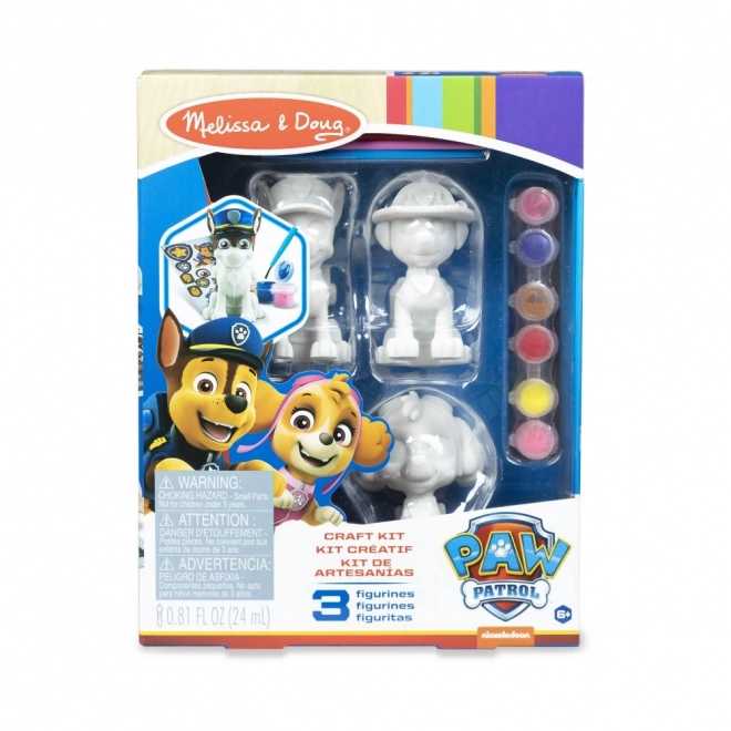 Figurki Psi Patrol do malowania