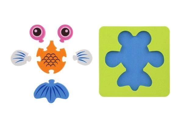 Piankowe puzzle 3D zwierzątka dla dzieci