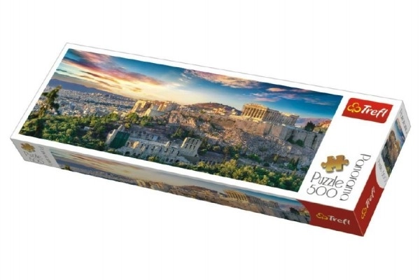 Puzzle panorama 500 elementów – Akropol, Ateny