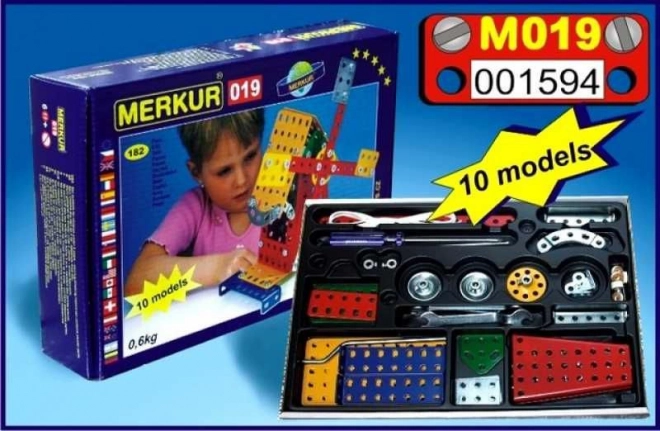 Klocki Merkur Młyn - 10 modeli