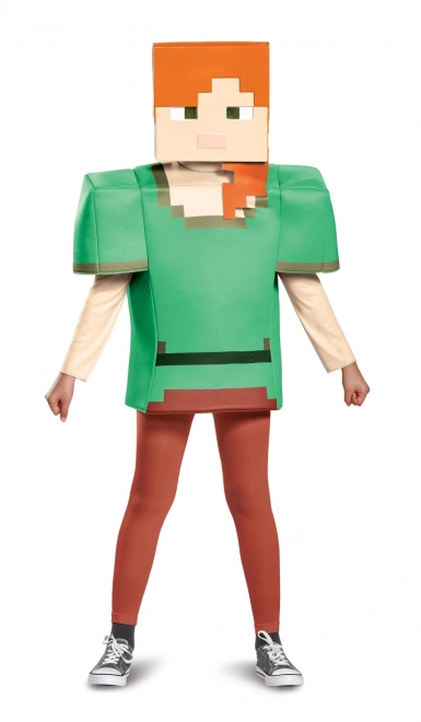 Kostium Alexa z Minecrafta dla dzieci
