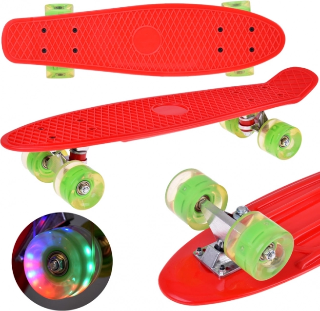 Deskorolka z kołami LED do skateparku