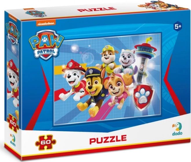 Puzzle Psi patrola – Hej, do akcji! 60 elementów