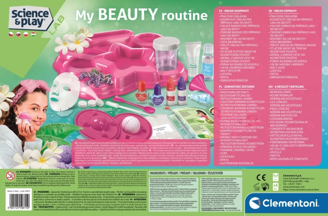 CLEMENTONI Science&Play: Laboratorium Moja kosmetyczna rutyna