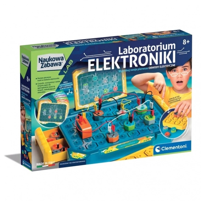 Gra naukowa Elektroniczne laboratorium Clementoni