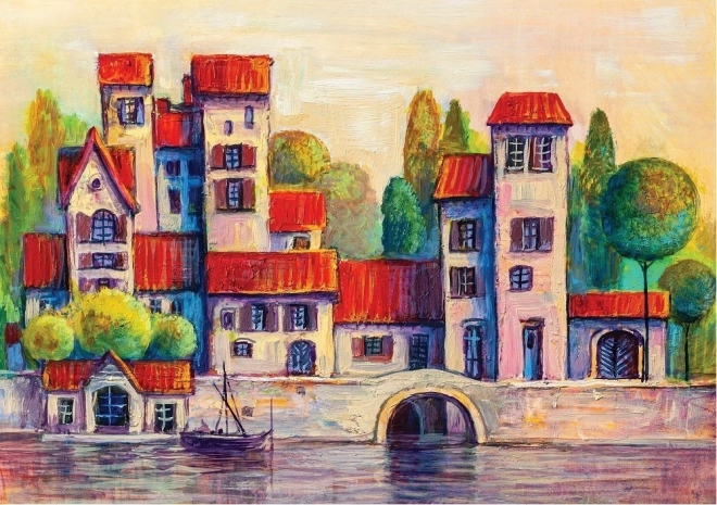 Puzzle Naturalne miasto 1000 elementów ART PUZZLE