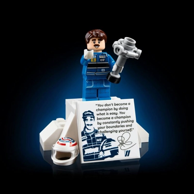 LEGO Icons 10353 Williams Racing FW14B z Nigelem Mansellem