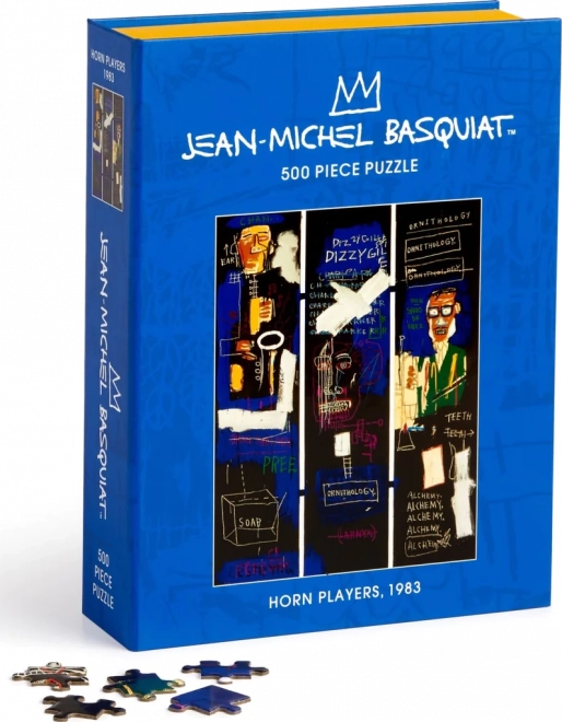 Puzzle Basquiat: gracze na róg leśny 500 elementów