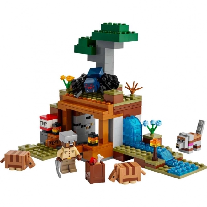 Lego Minecraft Ekspedycja do opancerzonej kopalni