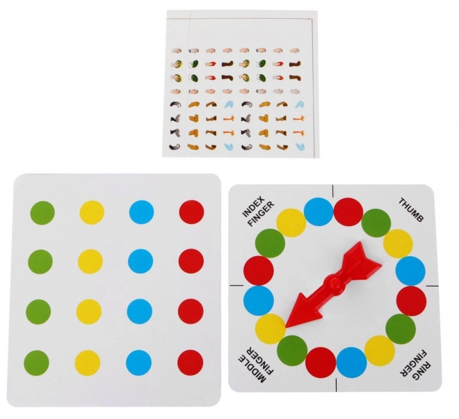 Raz w górę, raz w dół 2 w 1 dla dzieci 3+ Gra arcade + Mat z kółkami + Shuffle board + Mini wersja na palce