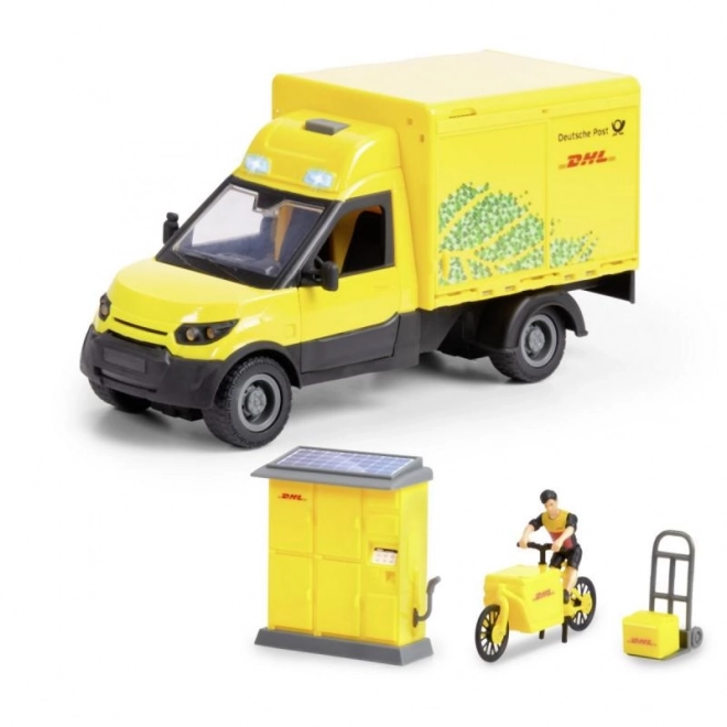 Zestaw z pojazdem DHL 25 cm Miasto