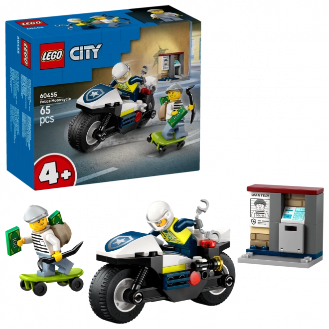 Lego City Policja: Pościg na motorze