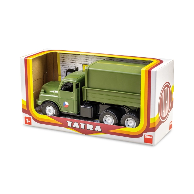 Wojskowe auto Tatra 148 - khaki ciężarówka