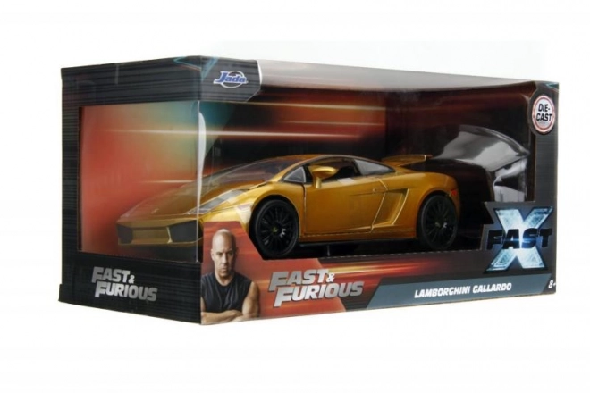 Metalowy model samochodu Szybcy i Wściekli Lamborghini Gallardo 1:24