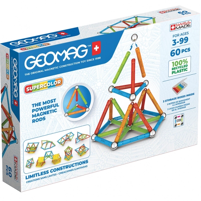GEOMAG Supercolor 60 elementów