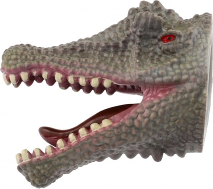 Dinozaur gumowy pacynka - 1 szt.