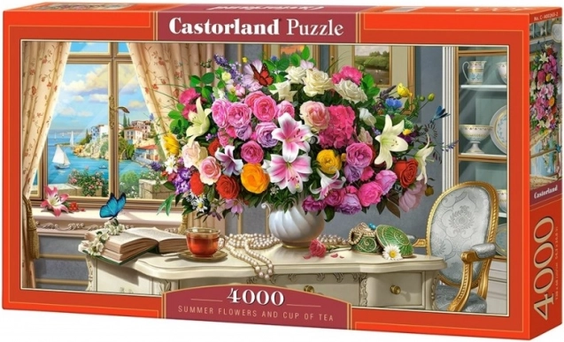 Puzzle 4000 elementów Letnie kwiaty