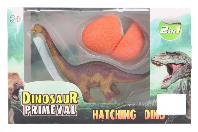 Dinozaur z jajkiem – brachiozaur