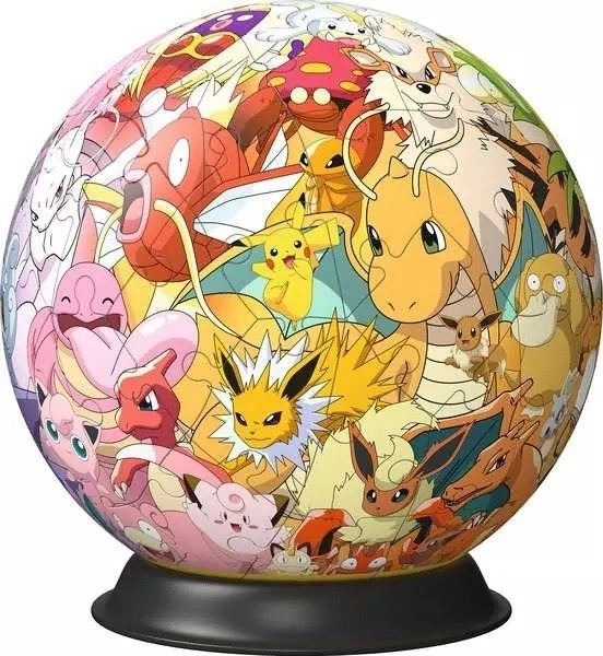 3D puzzle kula PokéMon