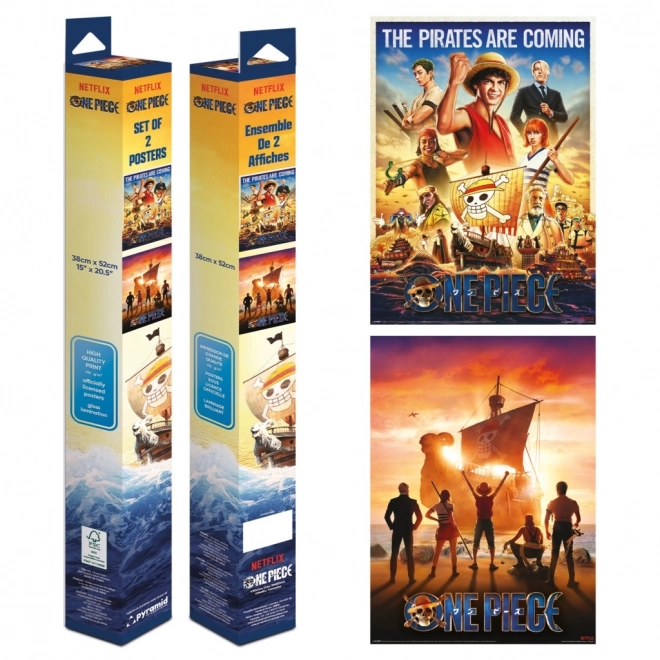 One Piece (Live Action) zestaw mini plakatów