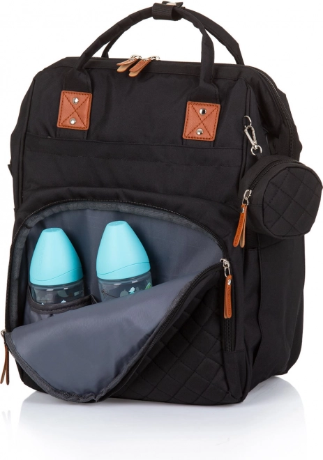 CHIPOLINO Torba przewijakowa, plecak Obsidian