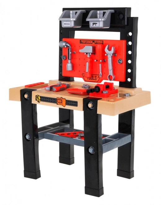 Dziecięcy stół warsztatowy Little DIY - 64 elementy
