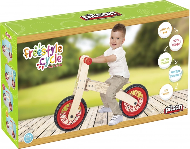 Pilsan Freestyle czerwone dziecięce odpychadło