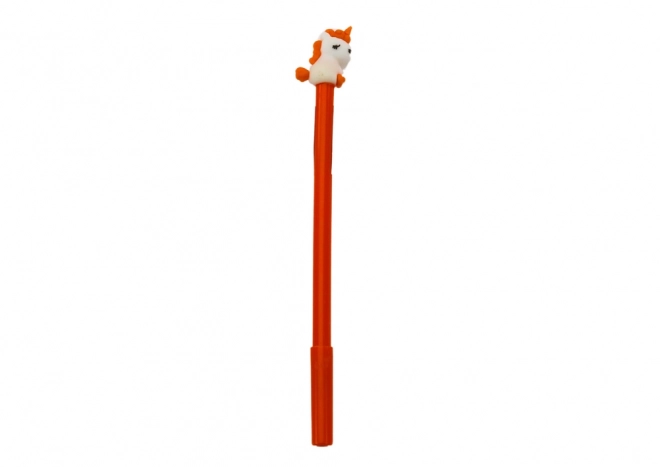 Długopis Unicorn Stopper Czarna Końcówka Mix Fioletowy Pomarańczowy 0,5 mm