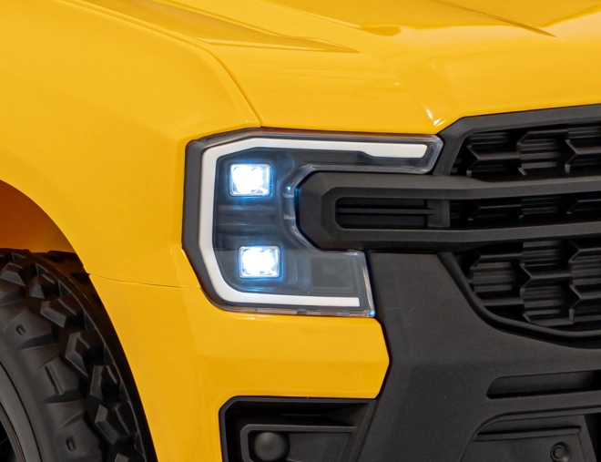 Dziecięcy elektryczny samochód Ford Ranger Lift żółty