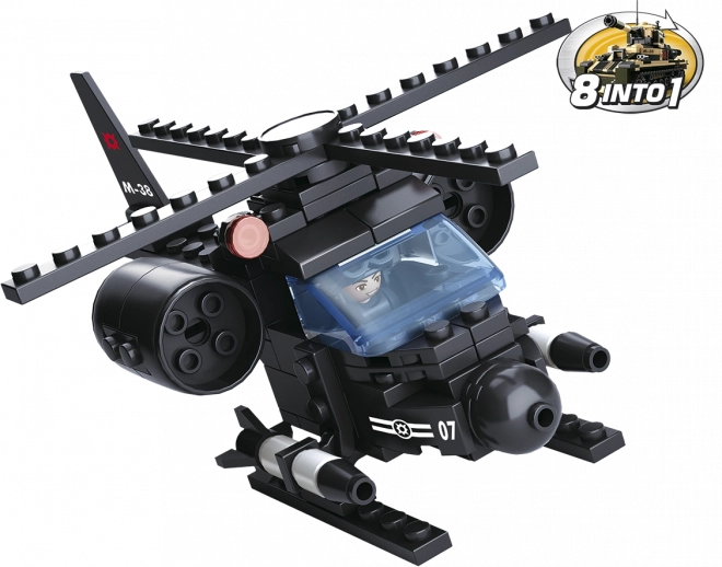 Sluban Army 8w1 helikopter zestaw konstrukcyjny