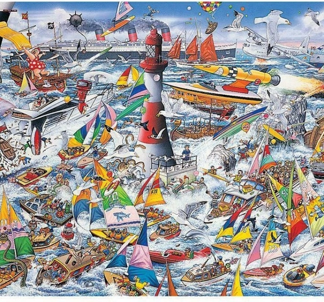 Puzzle Kocham statki 1000 elementów od Gibsons