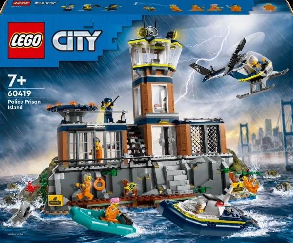 Lego City policja: Więzienna wyspa