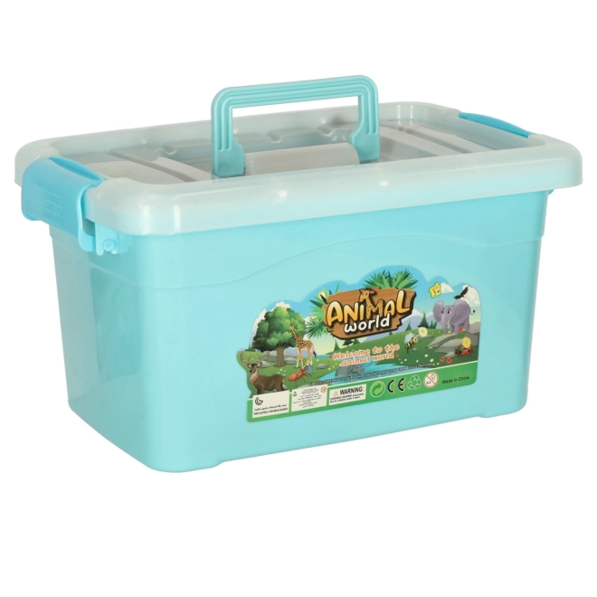 Zoo zwierzęce figurki - 51 sztuk