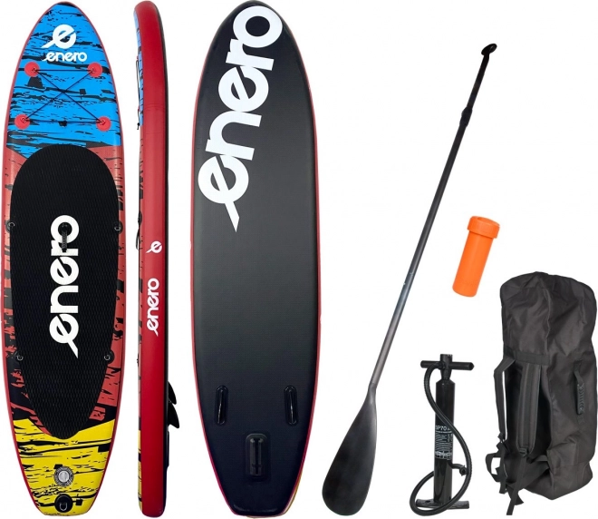 Nadmuchiwany paddleboard ENERO 300 × 76 × 15 cm z zestawem akcesoriów