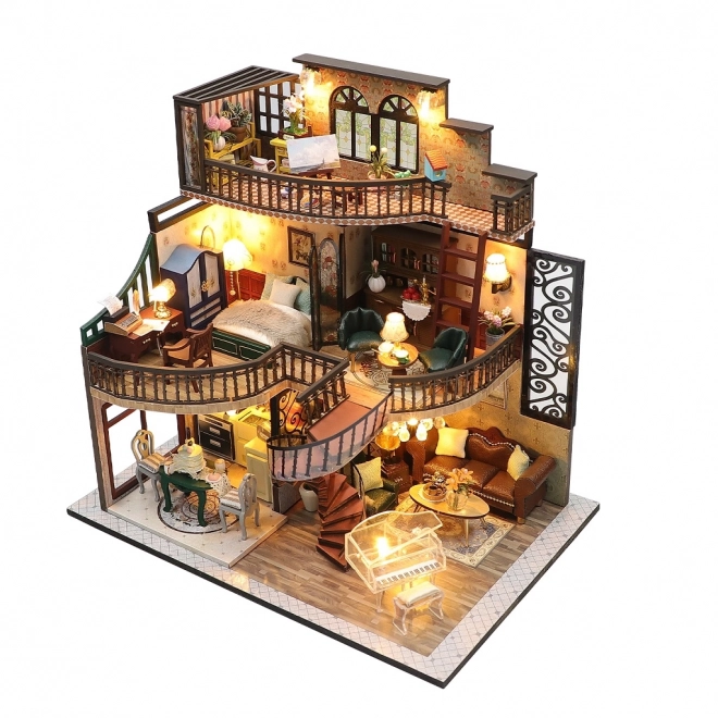 Dziewięć miniaturowych domków Pawilon budowli snów